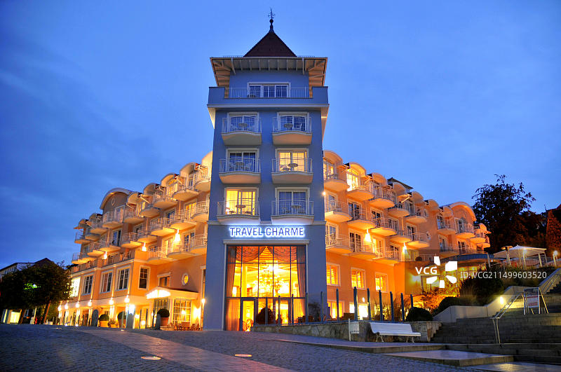 德国梅克伦堡-前波美拉尼亚州吕根岛塞林旅游酒店图片素材