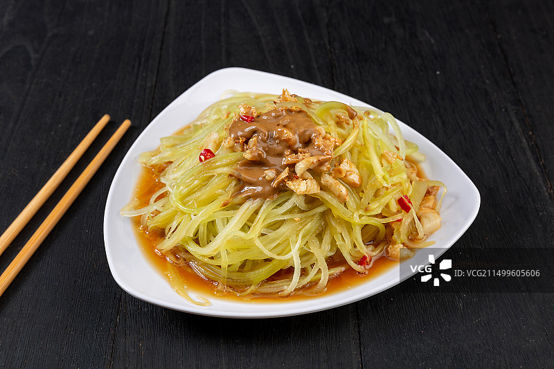 麻酱莴笋图片素材