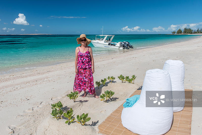 莫桑比克圣卡罗莱纳岛豪华之旅图片素材