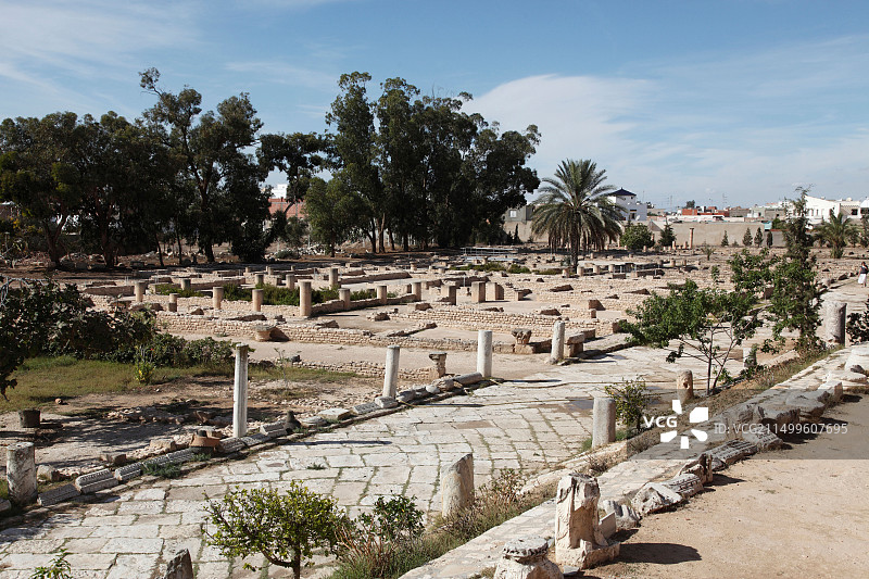 突尼斯马赫迪耶的杰姆旅游图片素材
