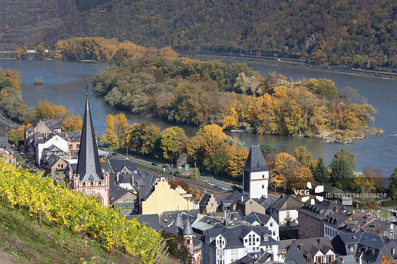 德国莱茵兰-普法尔茨巴哈拉赫图片素材