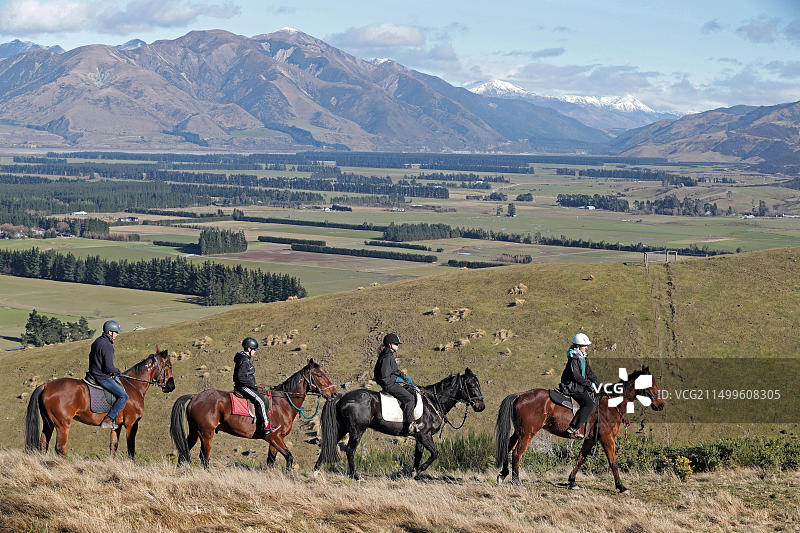 新西兰胡鲁努伊汉默斯普林斯温泉度假村图片素材