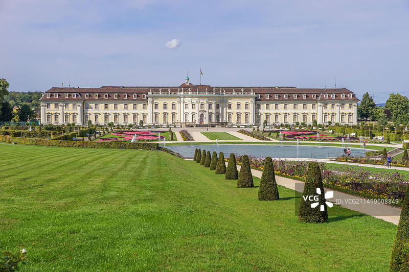 德国巴登-符腾堡州路德维希堡宫图片素材