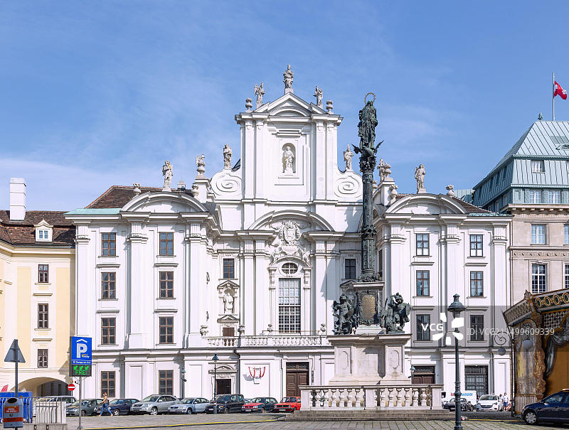 奥地利维也纳宫廷教堂图片素材