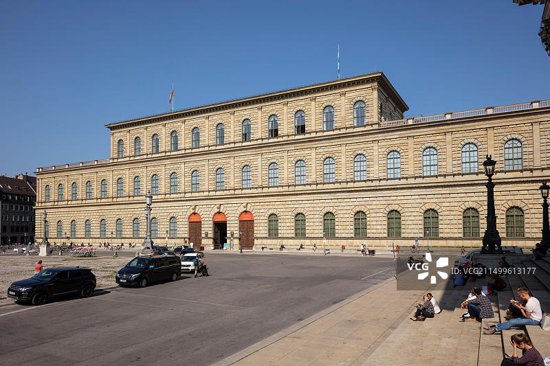 德国巴伐利亚慕尼黑王宫博物馆图片素材