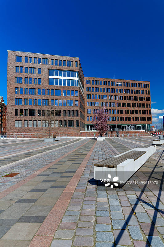 德国汉堡仓库城 Brooktorkai 码头图片素材