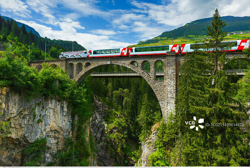 瑞士格里松州索利斯布吕克图片素材