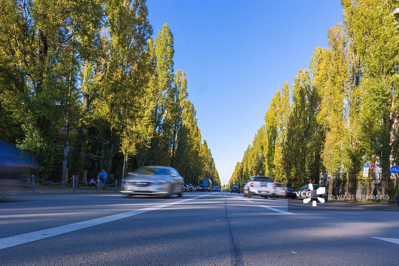 德国慕尼黑利奥波德大街图片素材