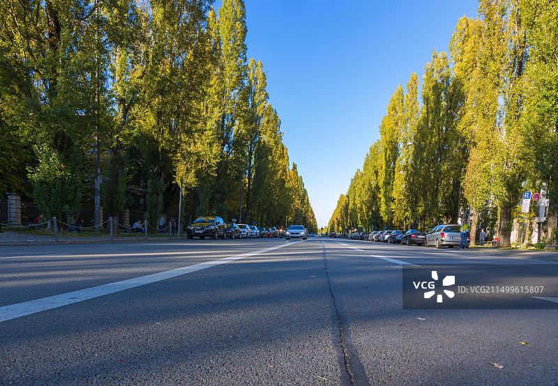 德国慕尼黑利奥波德大街图片素材