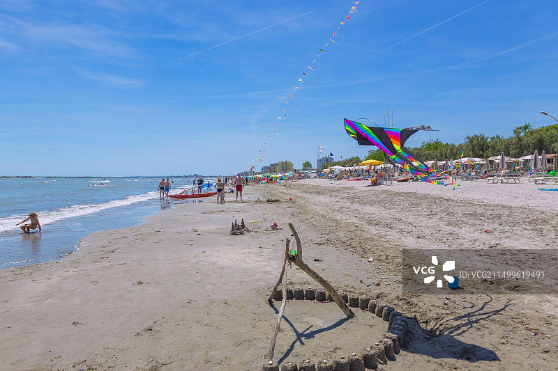 意大利科马克基奥波姆波萨丽都海滩图片素材