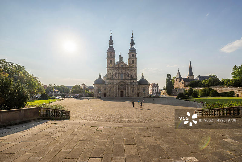 德国黑森州富尔达救世主主教座堂图片素材