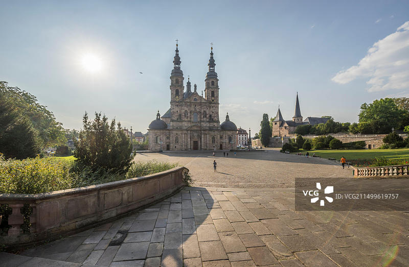 德国黑森州富尔达救世主主教座堂图片素材