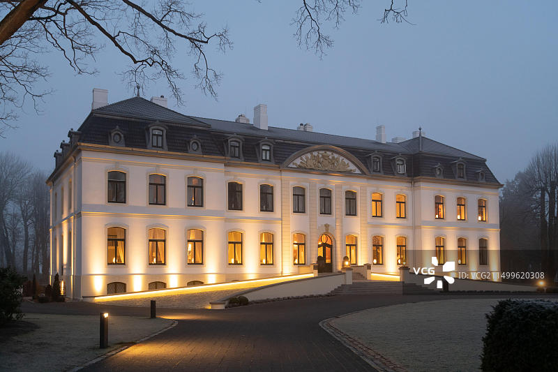 德国石勒苏益格-荷尔斯泰因州旺格尔斯的明信片图片素材