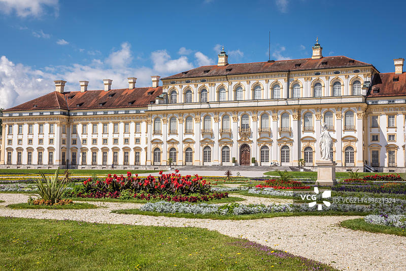 德国巴伐利亚州奥伯施莱斯海姆新施莱斯海姆城堡图片素材