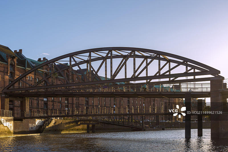 德国汉堡仓库城风光图片素材