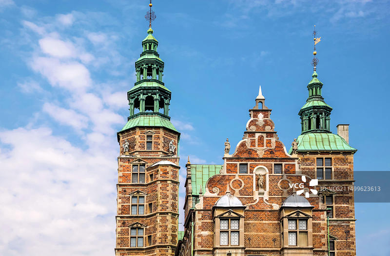 丹麦哥本哈根罗森堡城堡图片素材