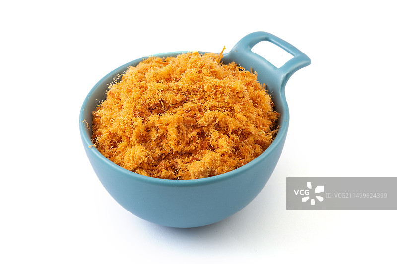 一碗金丝肉松食材图片素材