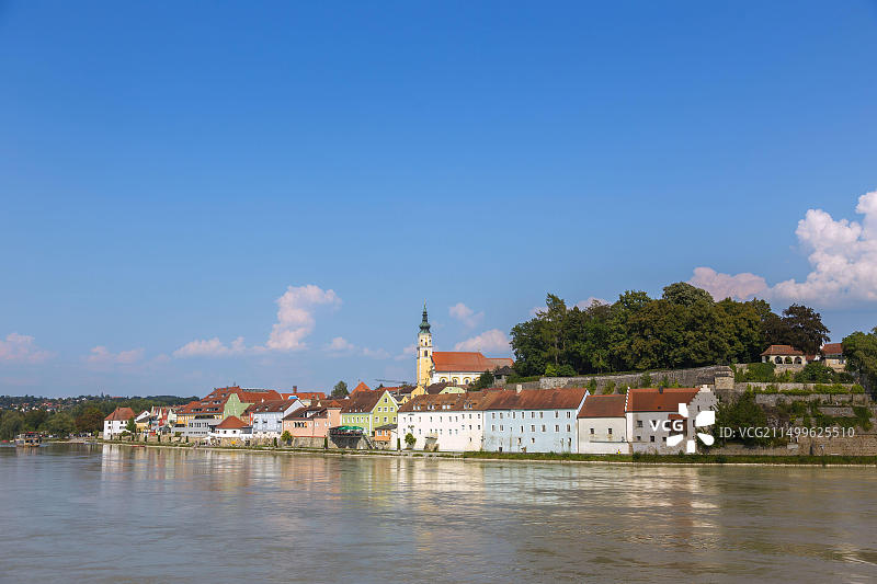 奥地利上奥地利州沙尔丁因河畔图片素材