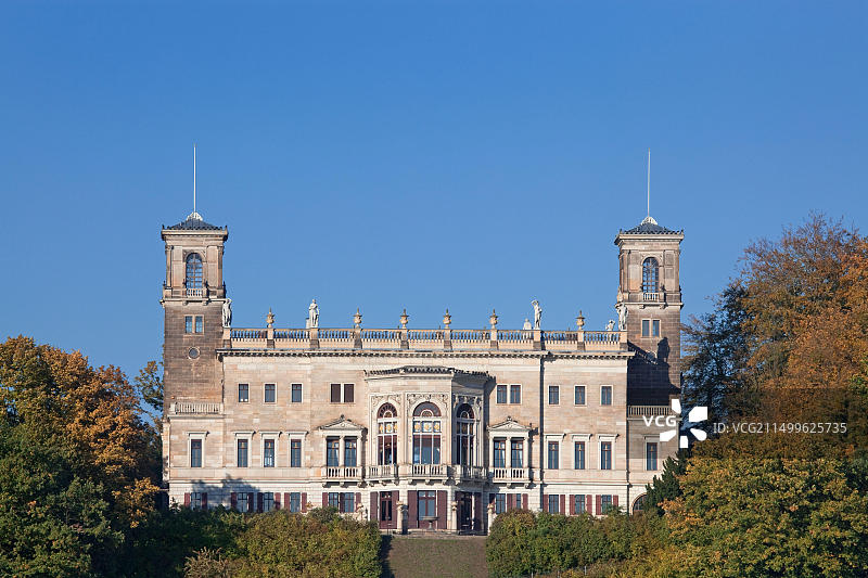 德国萨克森州德累斯顿阿尔布雷希茨贝格景观图片素材