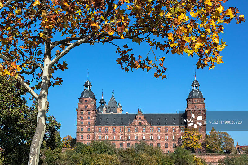 德国巴伐利亚阿沙芬堡约翰尼斯堡城堡图片素材