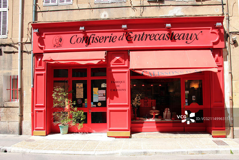 法国普罗旺斯地区艾克斯糖果店图片素材