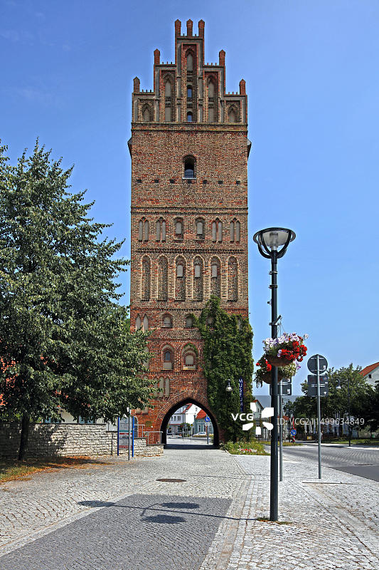 德国梅克伦堡-前波美拉尼亚州安克拉姆石门图片素材