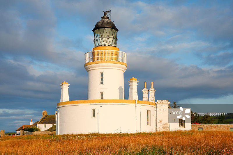 地理/旅游，英国苏格兰查诺里角灯塔图片素材