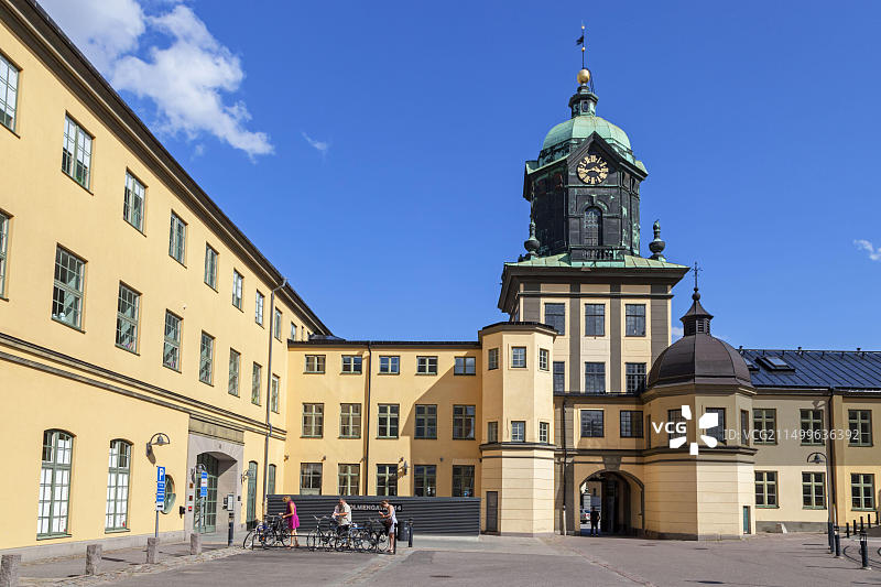 瑞典东约特兰，诺尔雪平的霍尔门托图片素材