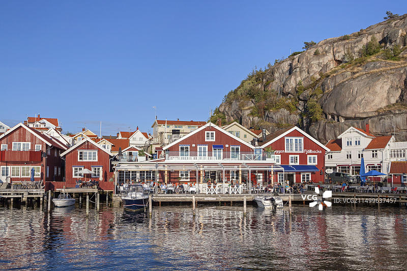 瑞典布胡斯群岛菲亚尔巴卡餐厅酒店风光图片素材