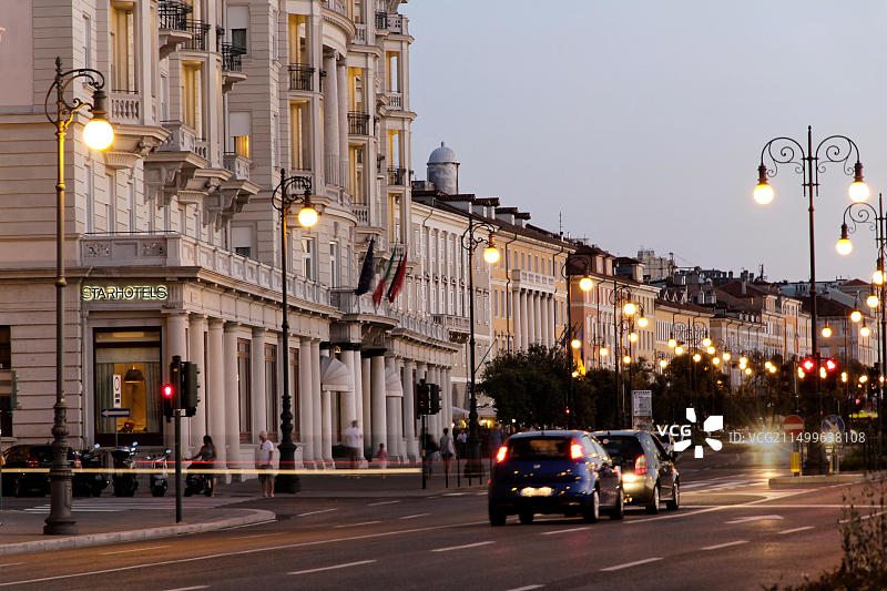 意大利弗留利威尼斯朱利亚萨伏伊酒店图片素材