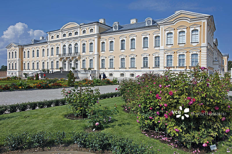 拉脱维亚隆代尔宫图片素材