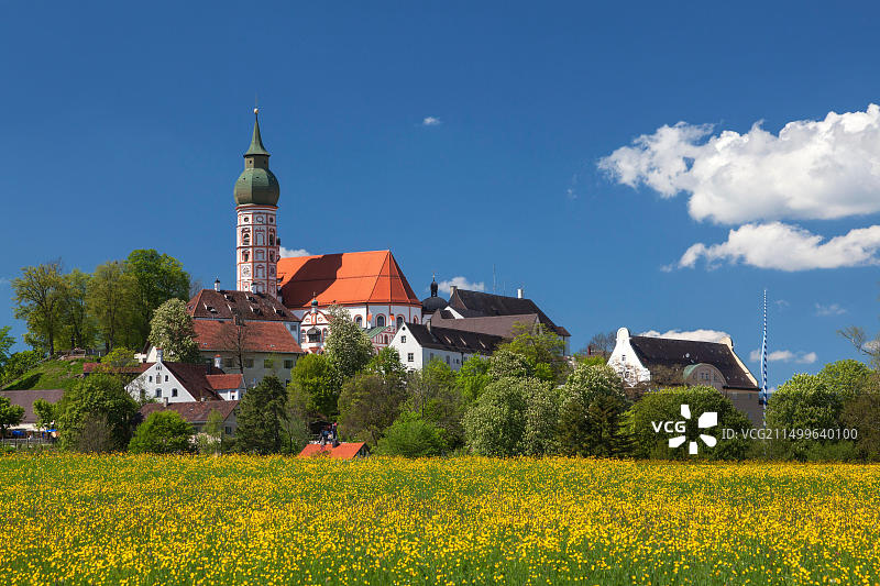 德国巴伐利亚安德克斯修道院图片素材