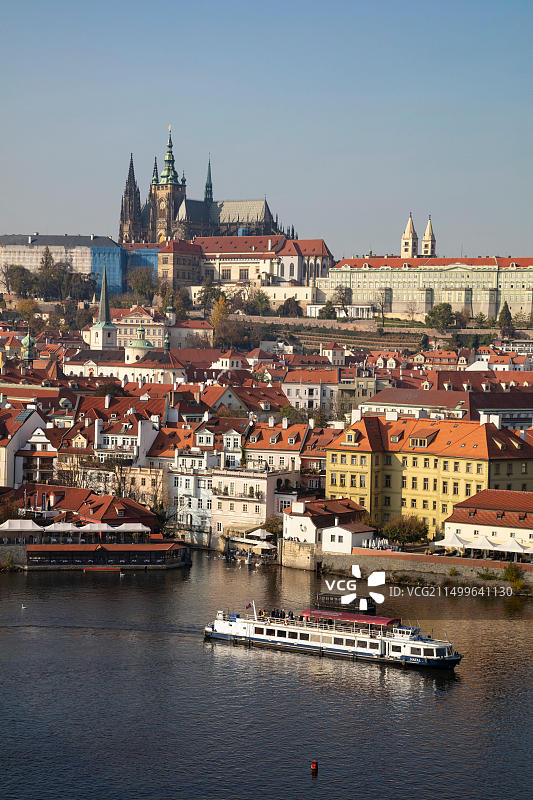 捷克波西米亚布拉格圣维特主教座堂图片素材