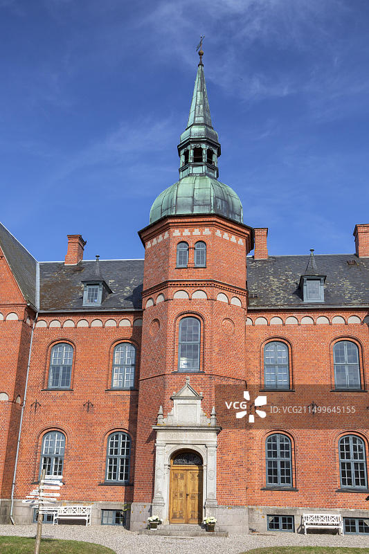 丹麦南丹麦群岛朗厄兰岛斯科斯高庄园图片素材