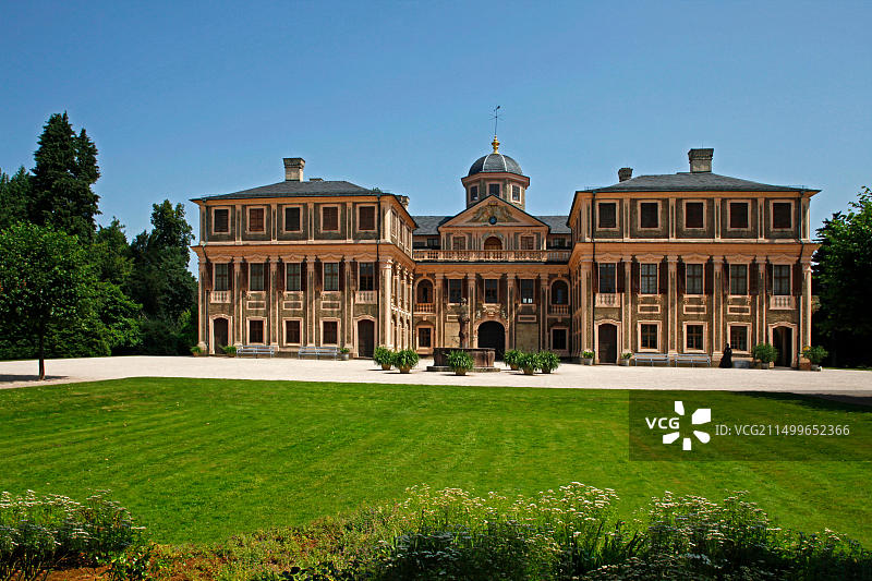 德国巴登-符腾堡州拉施塔特Favorite宫图片素材