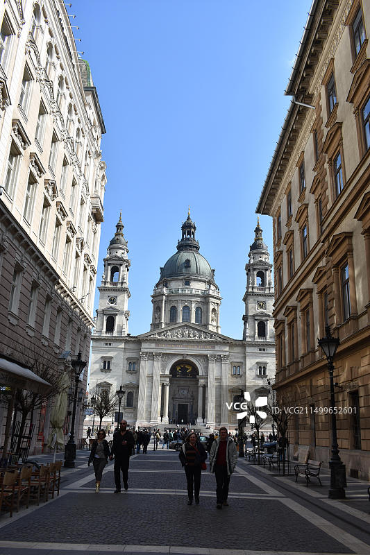 匈牙利布达佩斯城堡区旅游景点图片素材