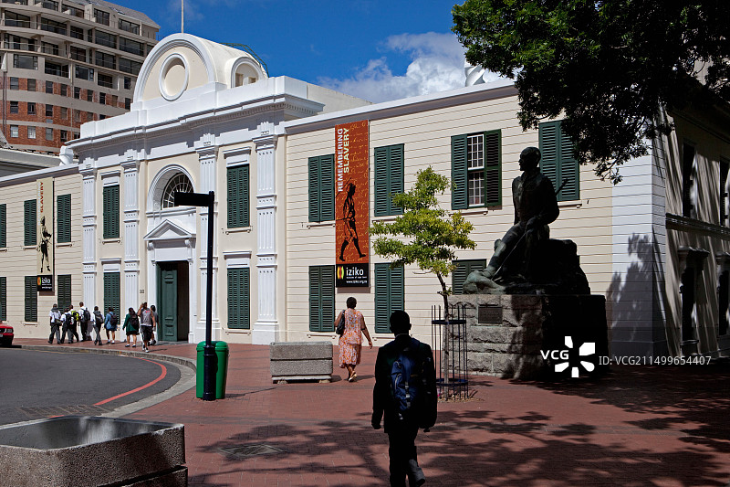 南非西开普省开普敦文化历史博物馆：奴隶小屋图片素材