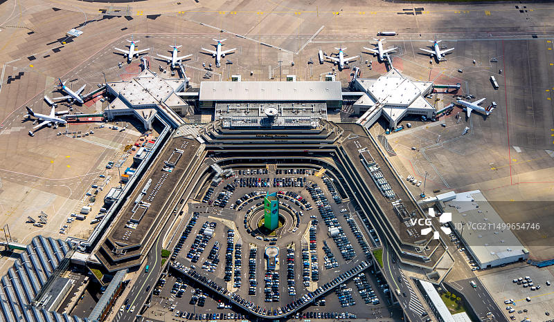 科隆/波恩“康拉德·阿登纳”机场航拍照片图片素材