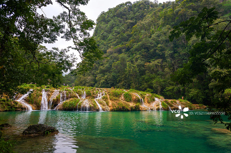 危地马拉塞穆克昌佩图片素材