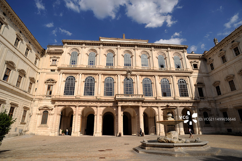 意大利罗马巴贝里尼宫国家古代艺术美术馆图片素材
