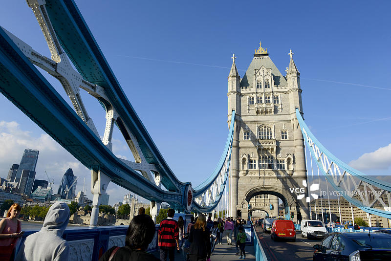 英国伦敦塔桥图片素材