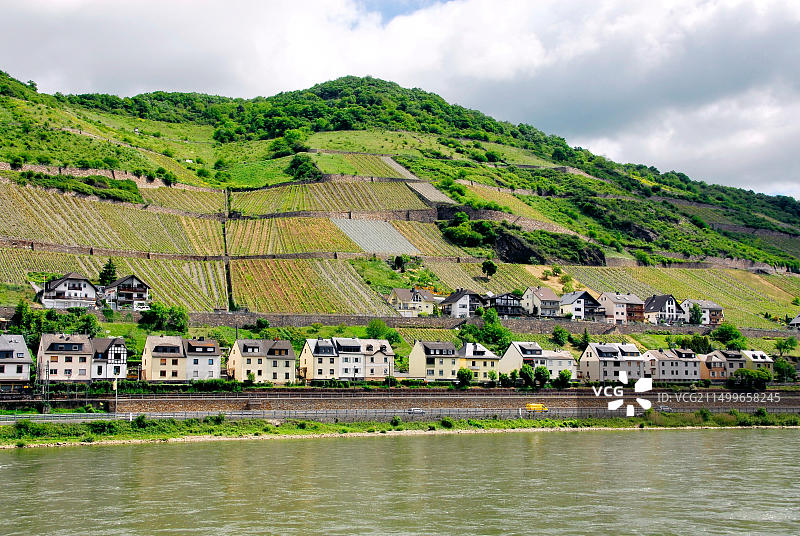 从Vantage Travel“River Splendor”号游轮欣赏莱茵河风光图片素材