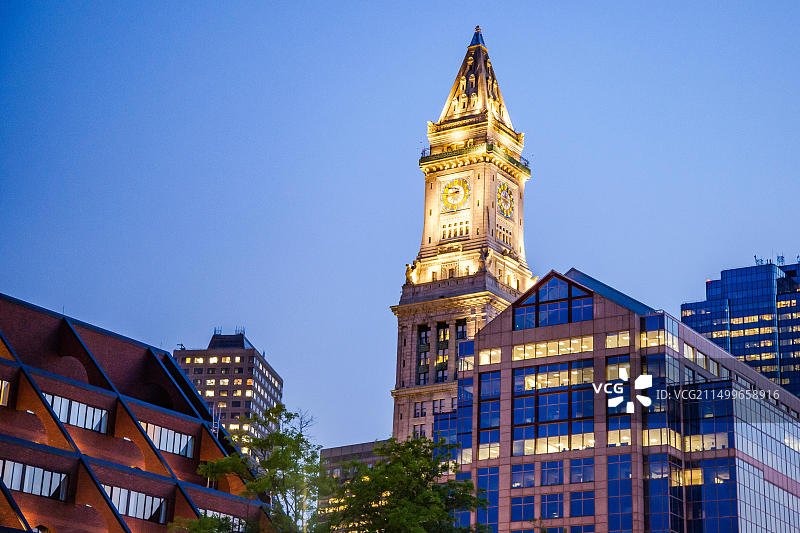 波士顿海关大楼图片素材