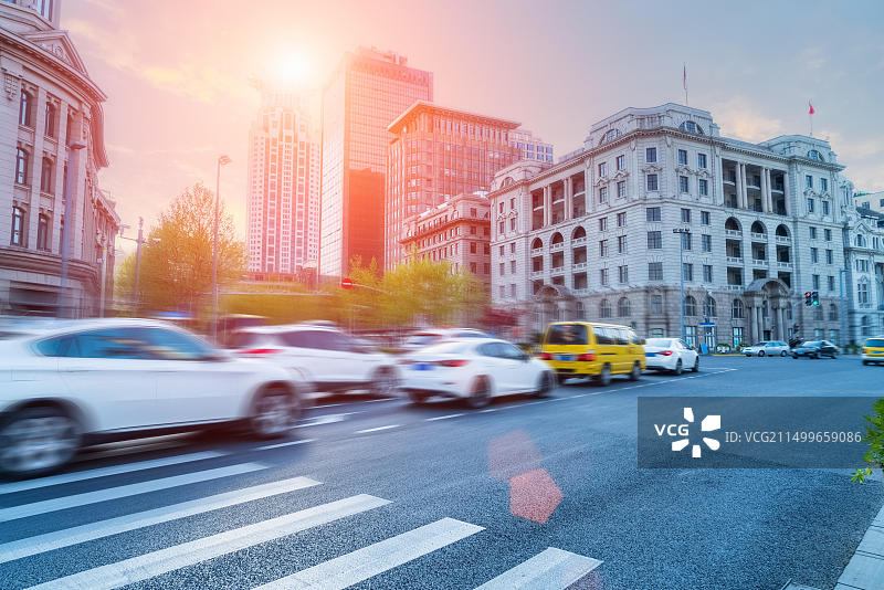 上海街景图片素材