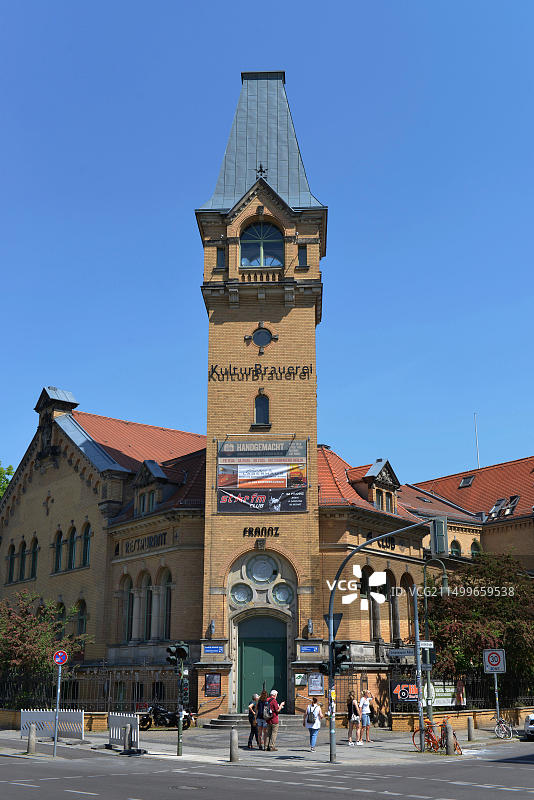 德国柏林普伦茨劳贝格的Kulturbrauerei图片素材