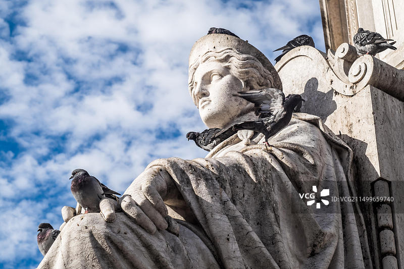 葡萄牙里斯本：美丽的旅游目的地图片素材
