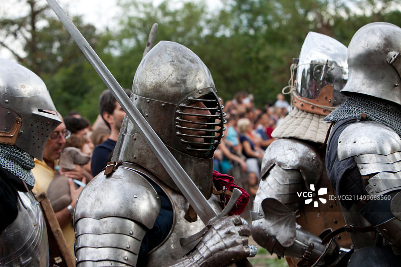 欧洲意大利艾米利亚-罗马涅中世纪重演活动图片素材