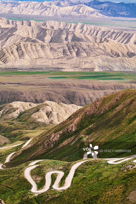 吉尔吉斯斯坦纳伦州地区景观图片素材
