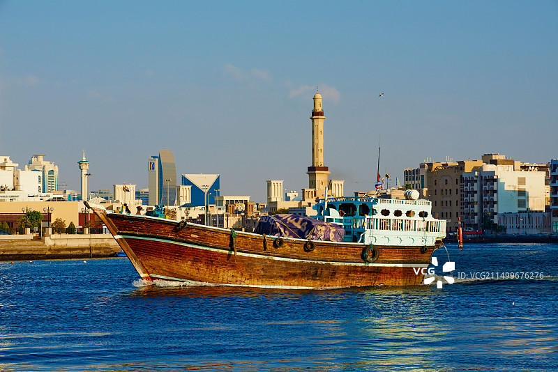 阿拉伯联合酋长国迪拜德伊勒街区图片素材