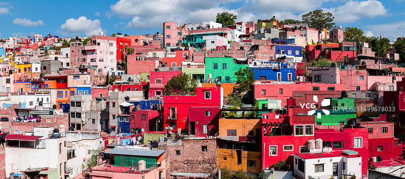 美国犹他州彩色建筑景观图片素材